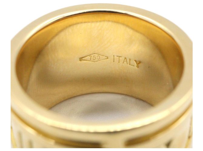 Anello Atlas largo di Tiffany & Co. in oro giallo 18K D'oro - vista 5