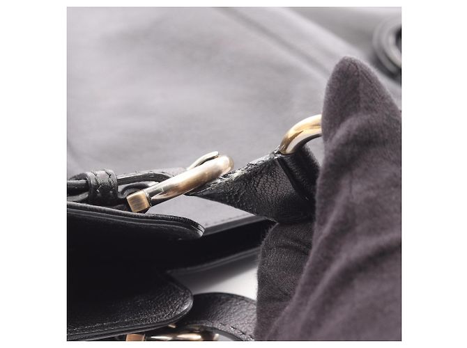 Borsa Salvatore Ferragamo Gancini Nero - vista 10