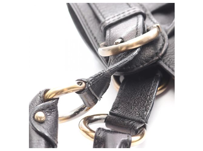 Borsa Salvatore Ferragamo Gancini Nero - vista 11