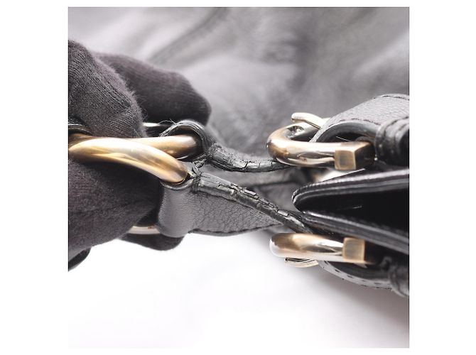 Borsa Salvatore Ferragamo Gancini Nero - vista 12