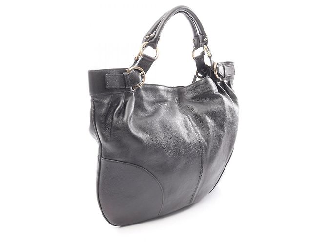 Borsa Salvatore Ferragamo Gancini Nero - vista 2