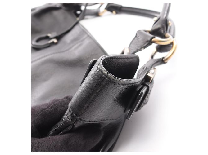 Borsa Salvatore Ferragamo Gancini Nero - vista 8