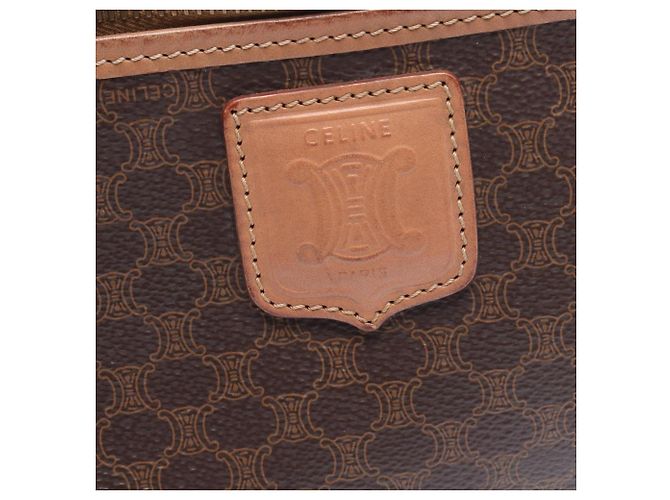 Céline Celine Macadam Handtasche Braun - Ansicht 11