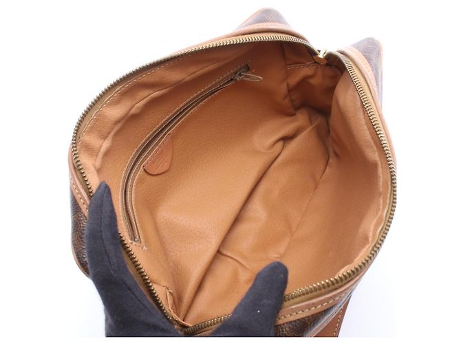 Céline Celine Macadam Handtasche Braun - Ansicht 3