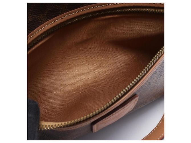 Céline Celine Macadam Handtasche Braun - Ansicht 5