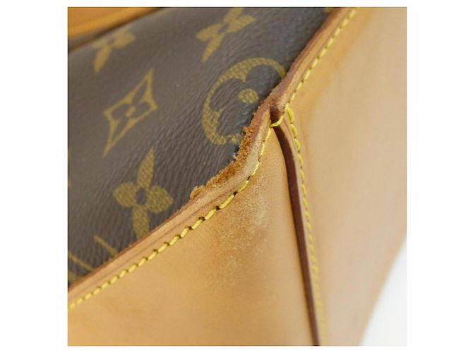 Borsa Cabas Mezzo Monogram Louis Vuitton Marrone - vista 2