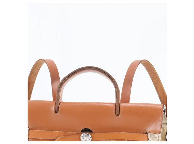 Hermès Zaino Hermes Herbag Ad Replacement Marrone Beige - vista 2