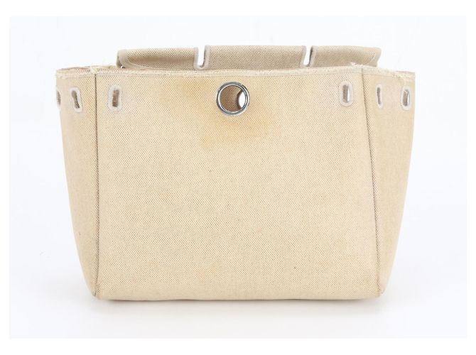 Hermès Zaino Hermes Herbag Ad Replacement Marrone Beige - vista 9