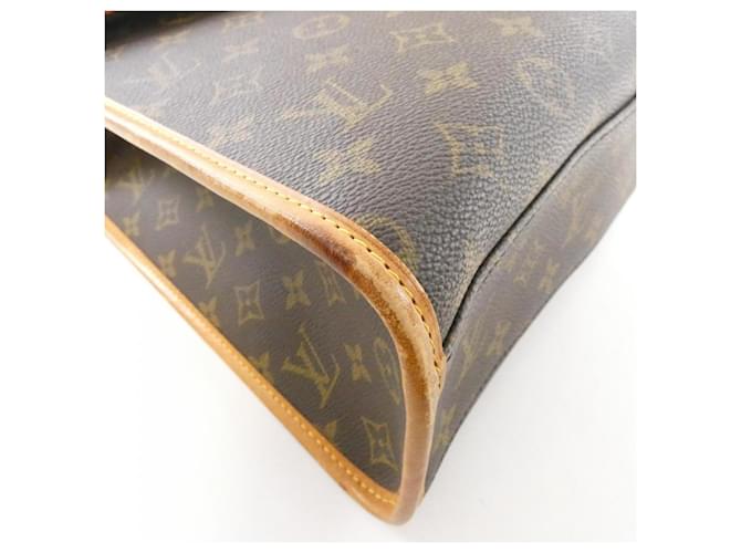 Borsa Louis Vuitton Monogram Beverly Marrone - vista 3