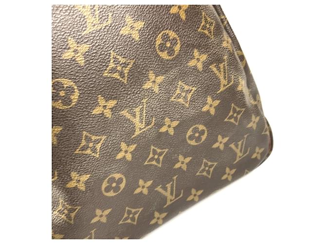 Borsa Louis Vuitton Monogram Keepall 55 Marrone - vista 13