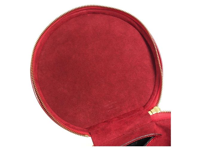 Borsa Vanity Louis Vuitton Epi Cannes Rosso - vista 14