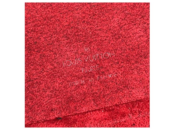 Borsa Vanity Louis Vuitton Epi Cannes Rosso - vista 15