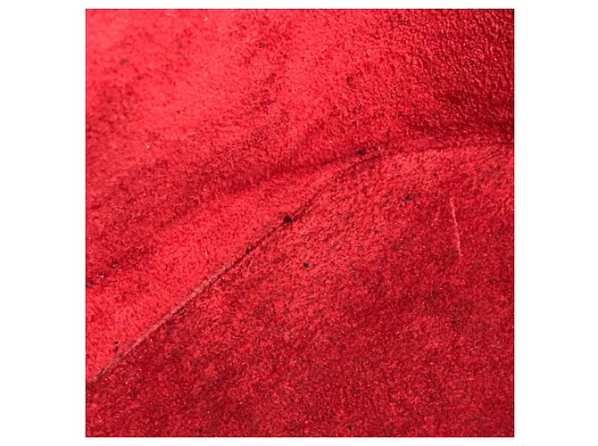 Borsa Vanity Louis Vuitton Epi Cannes Rosso - vista 17