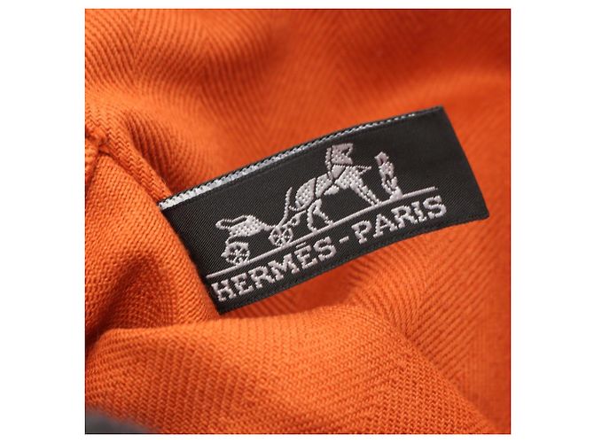 Hermès Borsa Hermes Valparaiso Long PM Marrone Arancione - vista 4