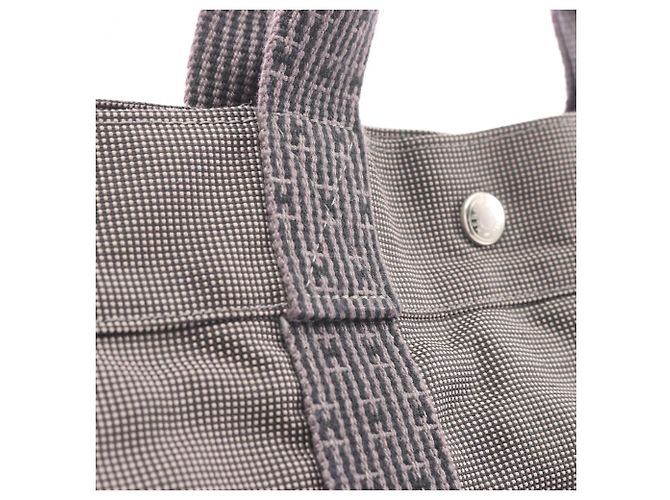 Hermès Borsa Tote Hermes Herline MM Marrone - vista 7