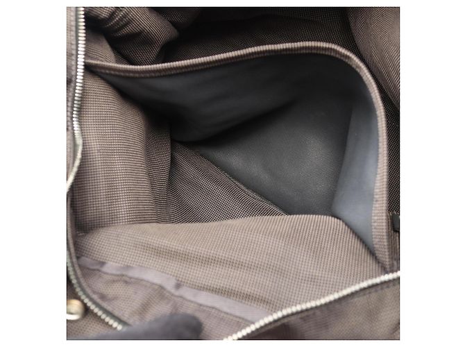 Hermès Borsa Tote Hermes Herline MM Marrone - vista 5