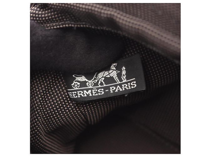 Hermès Borsa Tote Hermes Herline PM Marrone - vista 4