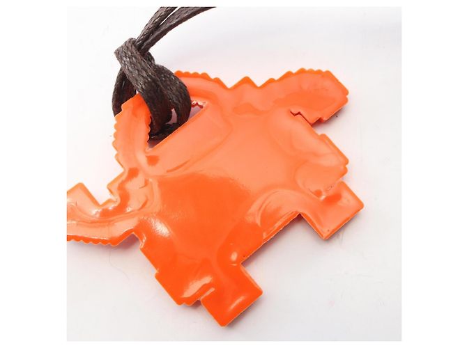Hermès Accessorio Charm Novelty Bambola Hermes Kelly Arancione - vista 3