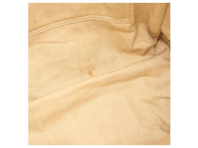 Hermès Bolso Tote Hermes Cabas Calicut Castaño Beige - vista 7