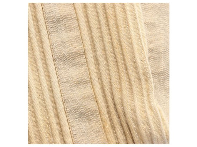 Hermès Bolso Tote Hermes Cabas Calicut Castaño Beige - vista 9