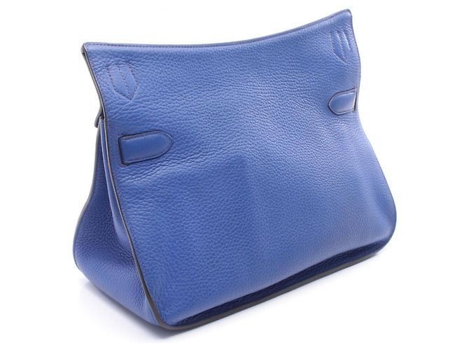Hermès Borsa a tracolla Hermes Jypsiere 31 Blue Electric - vista 2