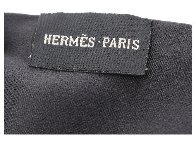 Hermès Hermes Mehrfarbiger lila Seidenschal Mehrfarben - Ansicht 3
