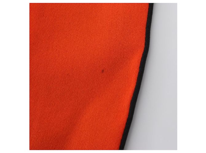 Hermès Hermes Mehrfarbiger lila Seidenschal Mehrfarben - Ansicht 8