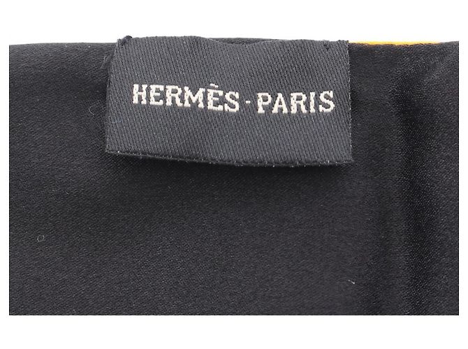Hermès Hermes Seidenschal mehrfarbig Rot Mehrfarben - Ansicht 3