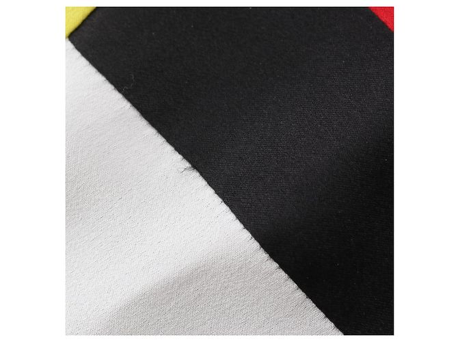 Hermès Hermes Seidenschal mehrfarbig Rot Mehrfarben - Ansicht 6