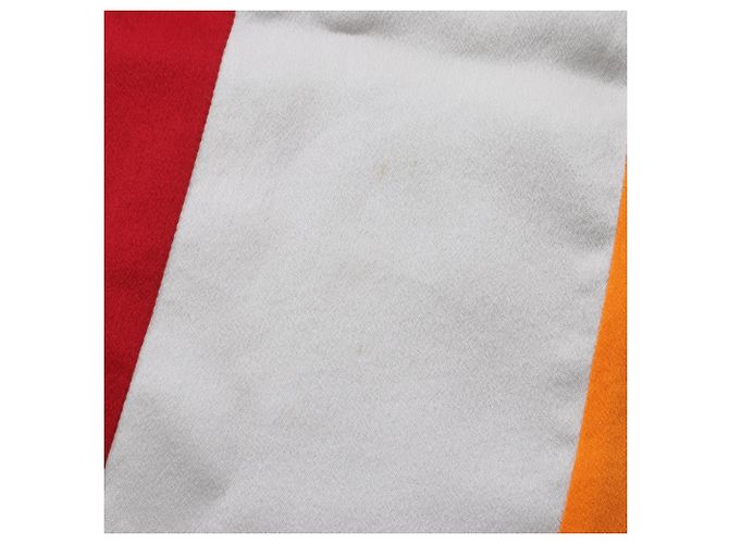 Hermès Hermes Seidenschal mehrfarbig Rot Mehrfarben - Ansicht 7