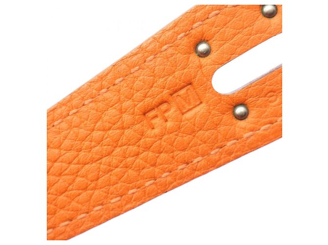 Hermès Borsa a tracolla Hermes Lindy 34 Arancione - vista 5
