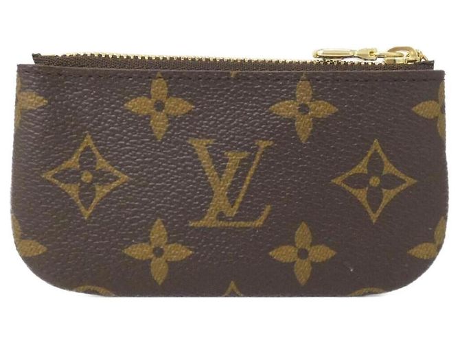 Vivienne Louis Vuitton Monogram Pochette Clé Castaño - vista 2