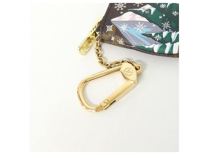 Vivienne Louis Vuitton Monogram Pochette Clé Castaño - vista 4