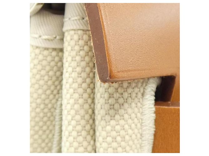 Hermès Borsa Hermes Herbag Zip PM Rosso Beige - vista 6