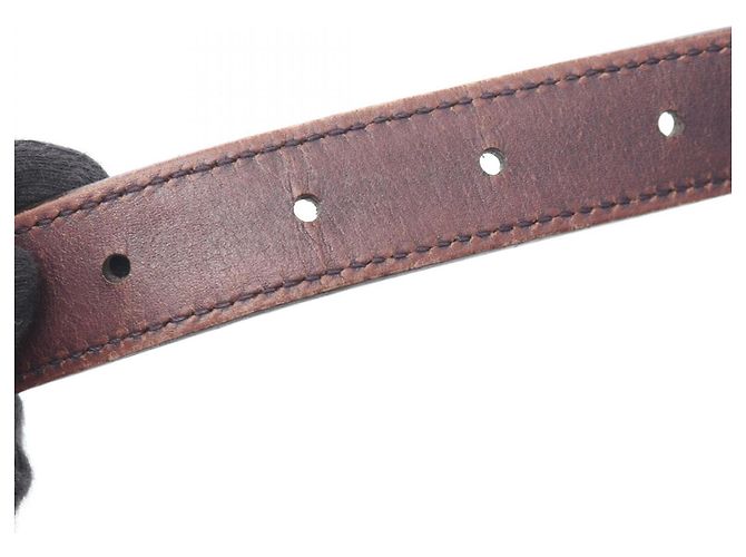 Borsa a tracolla Gucci in pelle viola Horsebit Porpora - vista 13