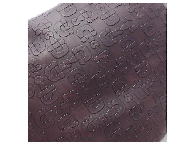 Borsa a tracolla Gucci in pelle viola Horsebit Porpora - vista 5