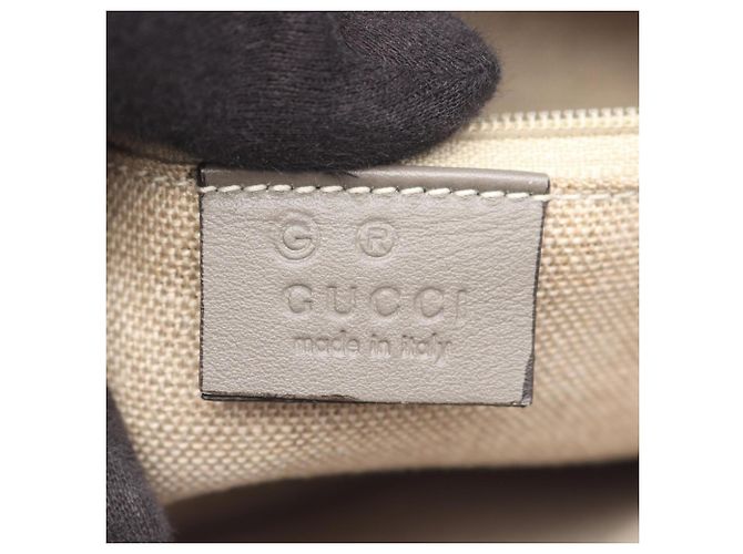Borsa 2-Way Microguccissima Gucci Marrone - vista 4