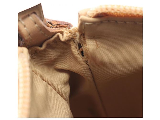 Borsa Bamboo in pelle beige Gucci - vista 5