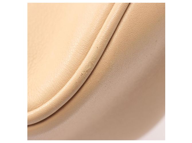 Borsa Bamboo in pelle beige Gucci - vista 7