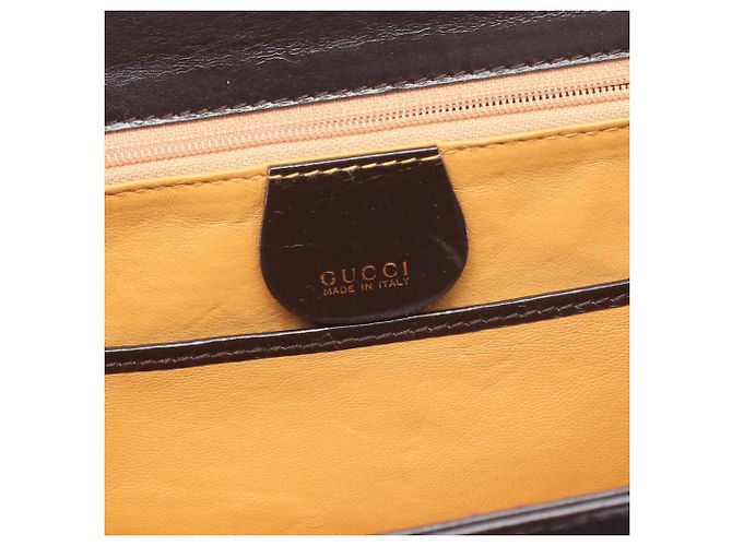 Borsa 2-Way Gucci Bamboo Nero - vista 4