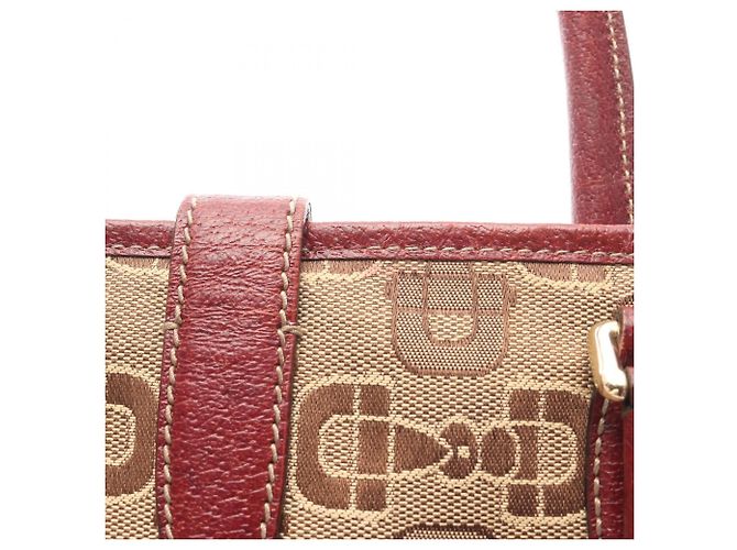 Borsa Gucci New Jackie Horsebit Beige Bordò - vista 10