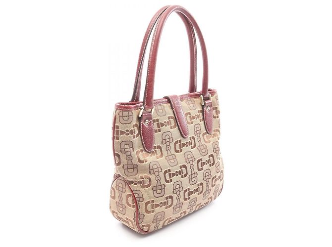 Borsa Gucci New Jackie Horsebit Beige Bordò - vista 2
