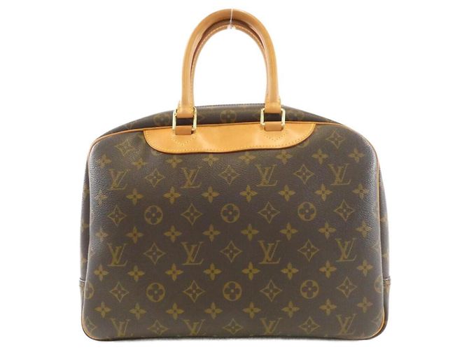 Borsa Louis Vuitton Monogram Bowling Vanity M47270 Marrone - vista 2