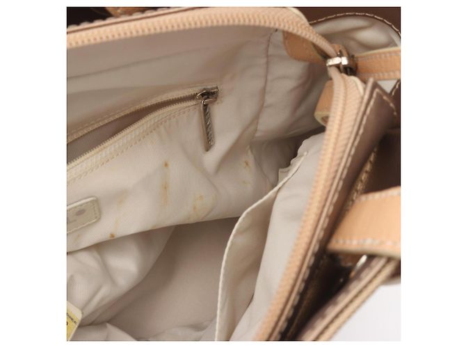 Borsa Tote Chanel Paris Biarritz PM D'oro - vista 9