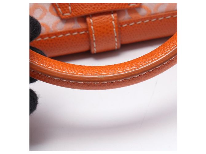 Piccola borsa bowling Loewe Anagram Arancione - vista 8