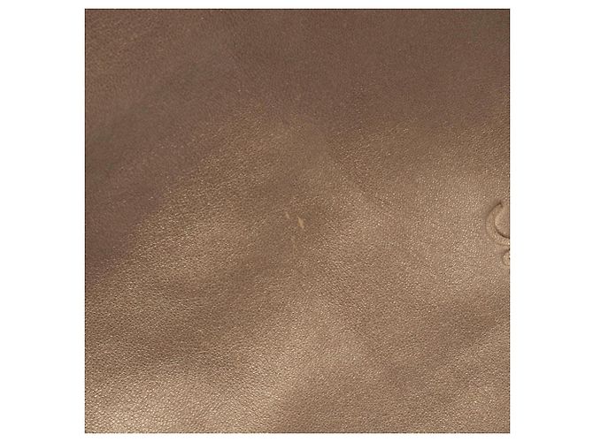 Borsa a mano/Borsa a tracolla in pelle Loewe Anagram Gold D'oro - vista 6
