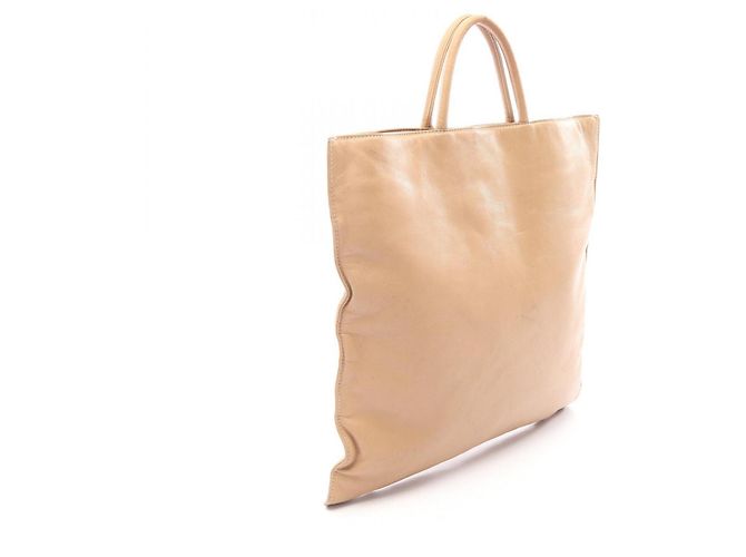 Borsa Tote Loewe Anagram Beige - vista 2