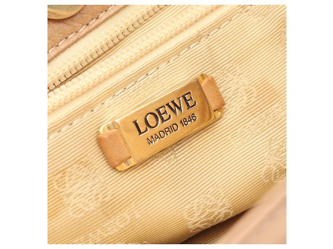 Borsa Tote Loewe Anagram Beige - vista 4