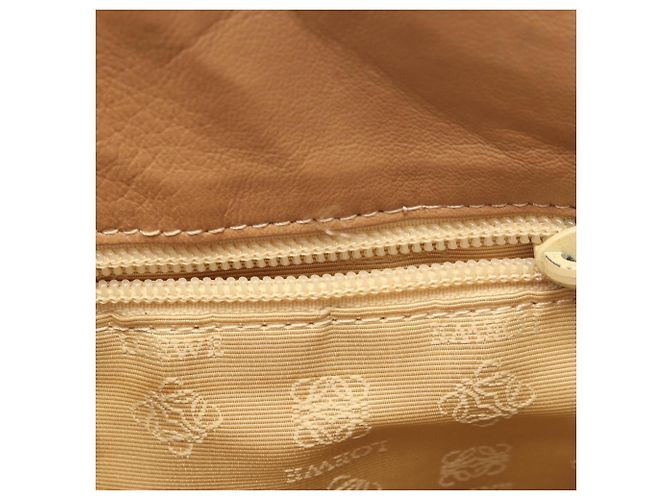 Borsa Tote Loewe Anagram Beige - vista 9