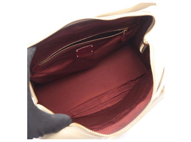 Borsa Loewe Amazona 36 Bianco Beige - vista 3